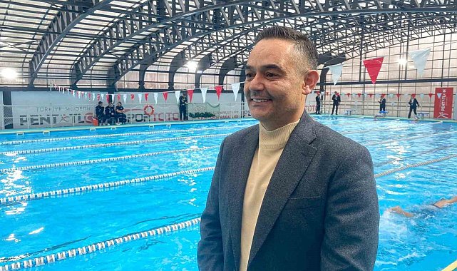 Serhat Aydın: "Türkiye'de ilk defa 5 branşın aynı anda yapılabileceği tesisi sporcularımıza kazandırdık"