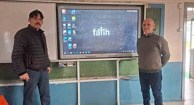 Sığırtmaçlı İlkokulu'nda teknolojiyle eğitim hamlesi