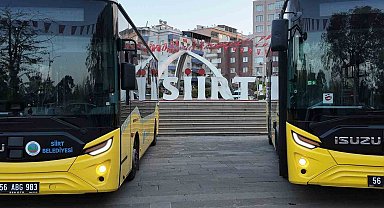 Siirt'te belediye otobüslerinde ek sefer