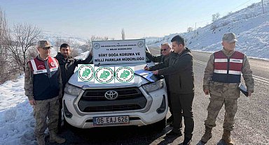 Siirt'te kaçak avcıya 26 bin lira ceza