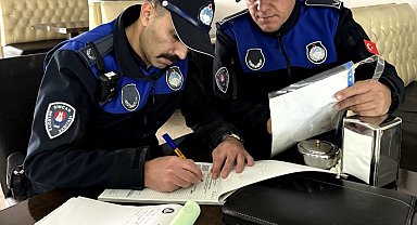 Sincan Belediyesi zabıta ekiplerinden denetim