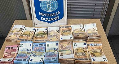 Sınır kapısında 60 bin Euro para yakalandı