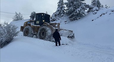 Sinop'ta 196 köy yolu kapalı, 39 köyde elektrik yok