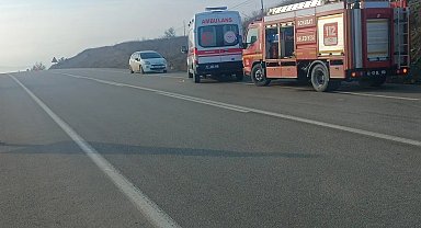 Sinop'ta kontrolden çıkan otomobil şarampole devrildi: 5 yaralı