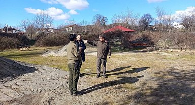 Sinop'ta leylek popülasyonu projesi sahada incelendi