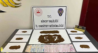 Sinop'ta narkotik operasyonları: 3 tutuklama