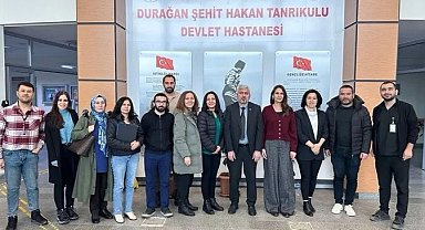 Sinop'ta sağlık tesislerinde değerlendirme süreci
