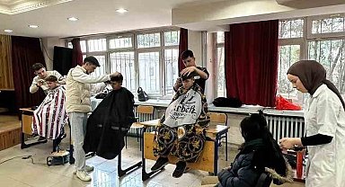 Sinop'ta sosyal sorumluluk projesi mesleki deneyime dönüştü