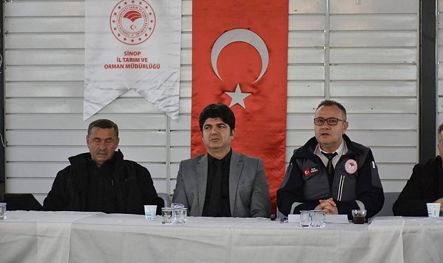 Sinop'ta üreticiler bilgilendirildi