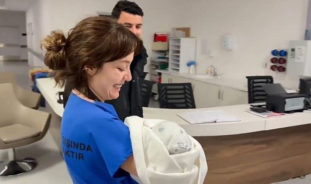 Sinop'ta yeni yılın ilk bebeği