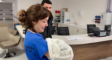 Sinop'ta yeni yılın ilk bebeği