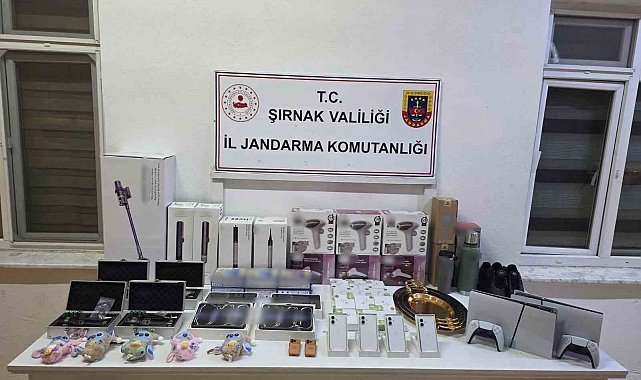 Şırnak'ta 7 buçuk milyon liralık kaçak malzeme ele geçirildi