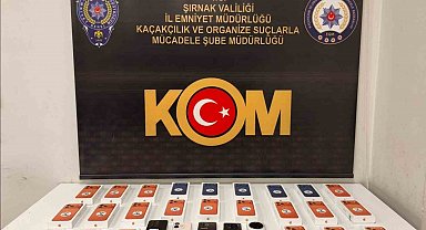 Şırnak'ta narkotik ve kaçakçılık operasyonu: 3 tutuklama