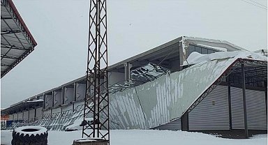 Siverek'te kar felaketi: Ahırlar ve sanayi sitelerinde çatılar çöktü