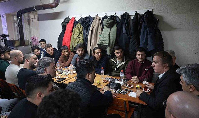 Sobada kaşarlı patates etrafında buluşma