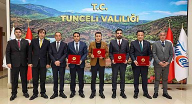 SOGEP projelerinde imza aşamasına geçildi: Tunceli'de kültür, sosyal hizmet ve dijitalleşme güçleniyor