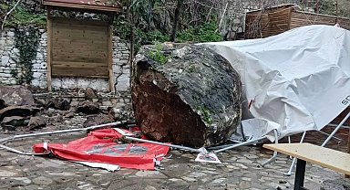 Soma'da meydana gelen heyelan korkuttu