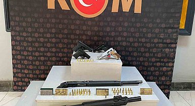 Sosyal medya hesabından silah paylaşamı yapan 6 kişi gözaltı alındı