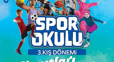 Spor A.Ş.'nin 3. kış dönemi spor okulu kayıtları başladı