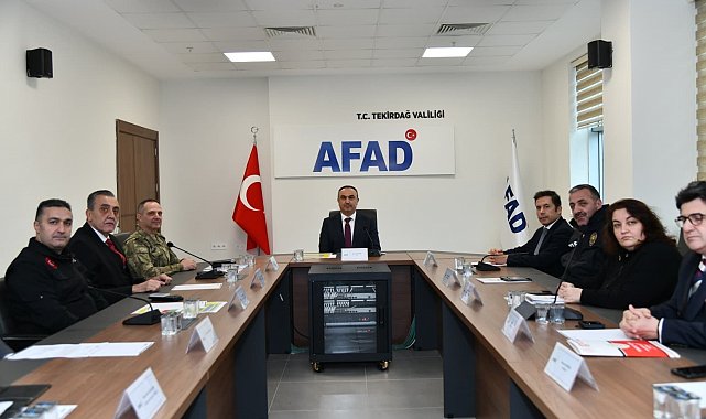 Süleymanpaşa'da AFAD ekiplerinin mahalle bazlı müdahale alanları belirlendi