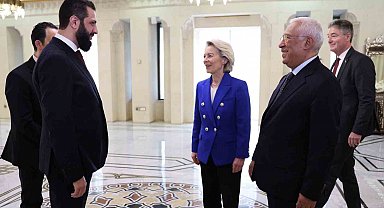 Suriye Devlet Başkanı eş-Şara ile AB liderinden ilk görüşme