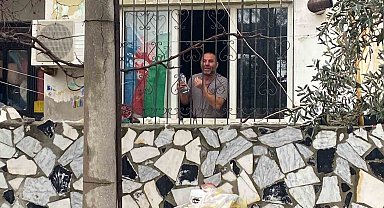 Tahliye esnasında kiracının 'binayı yakarım' iddiası ekipleri harekete geçirdi