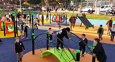 Tarsus'ta çocuklara karne hediyesi Survivor Park açıldı