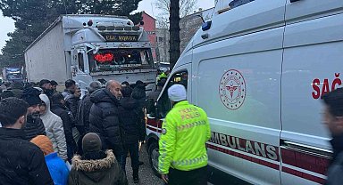 Tatvan'da tırın çarpması sonucu bir kişi hayatını kaybetti