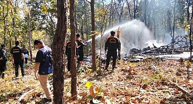 Tayland'da askeri uçak düştü: 2 ölü