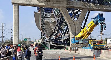 Tayland'da son 24 saat içinde ikinci vinç kazası: 2 ölü, 5 yaralı