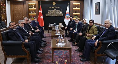 TBMM Engelli Bireylerin Sorunlarını Araştırma Komisyonu'ndan Vali Çiçek'e ziyaret