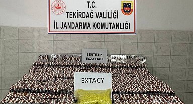 Tekirdağ'da jandarmadan büyük uyuşturucu operasyonu