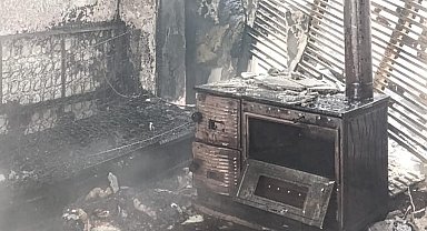 Tekirdağ'da müstakil evde çıkan yangın korkuttu