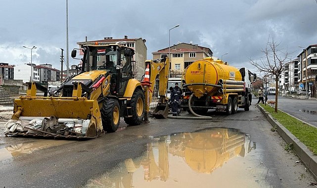 Tekirdağ'da su baskınlarını önleme tedbirleri