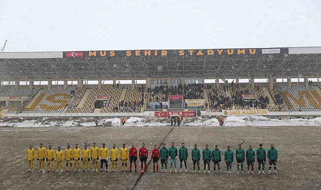 TFF 2. Lig: Muş Spor Kulübü: 1 - Kırklarelispor: 0