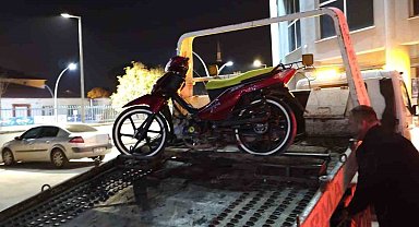 Tokat'ta trafik güvenliğini tehlikeye düşüren motosikletlilere ceza yağdı