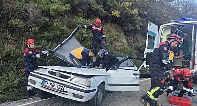 Trabzon İtfaiyesi son 1 yılda 4 bin 992 olaya müdahale etti