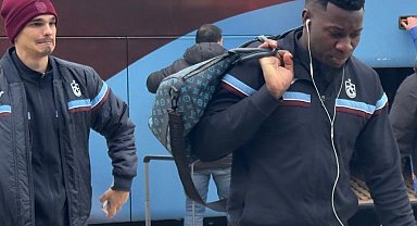 Trabzonspor Kocaeli'ye gitti