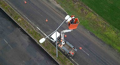 Trakya'da sokak aydınlatmalarında LED dönüşüm süreci başladı