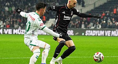 Trendyol Süper Lig: Beşiktaş: 1 - Konyaspor: 1