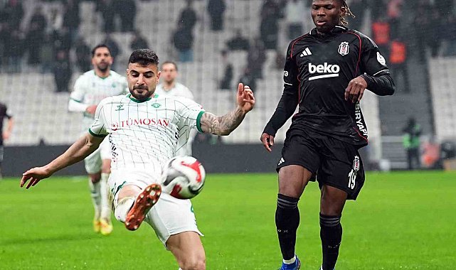 Trendyol Süper Lig: Beşiktaş: 2 - Konyaspor: 1