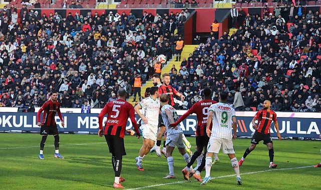 Trendyol Süper Lig: Gaziantep FK: 1 - Konyaspor: 1