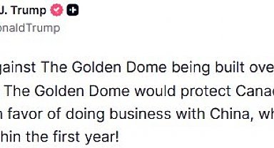 Trump'tan Kanada'ya Grönland tepkisi: "Altın Kubbe'ye karşı çıkarken, Çin ile iş yapmayı tercih ettiler"