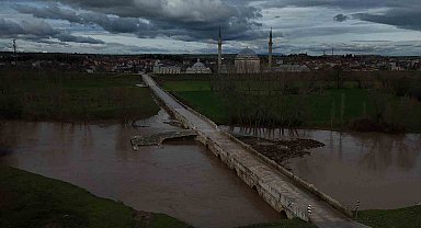 Tunca Nehri alarm veriyor: Tarım arazileri sular atında kaldı