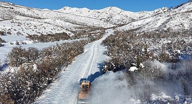 Tunceli'de 287 köy yolu ulaşıma kapalı