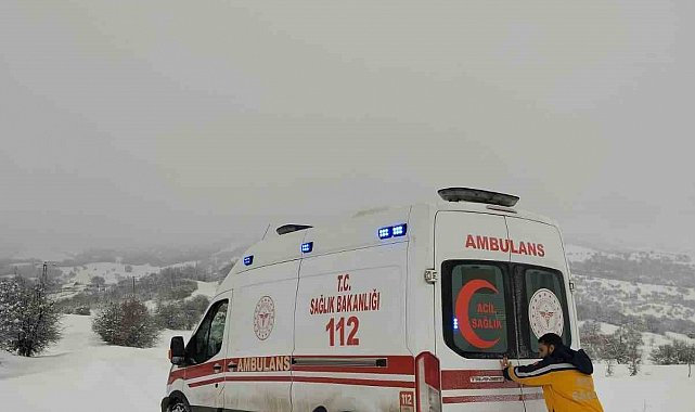 Tunceli'de kanser hastası için ekipler seferber oldu