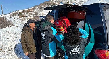 Tunceli'de UMKE ekipleri diyaliz hastası için seferber oldu