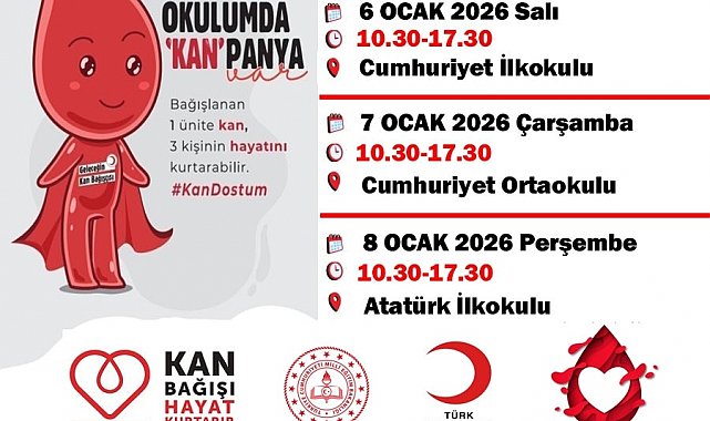 Türkeli'de okullarda kan bağışı kampanyası