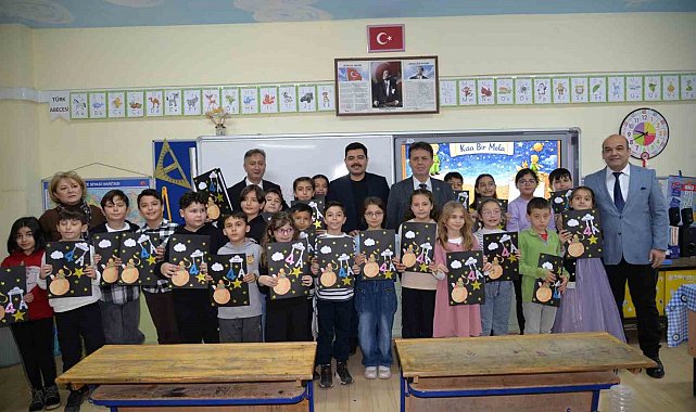 Türkeli'de yarıyıl tatili, karne sevinciyle başladı