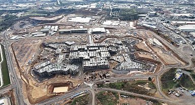 Türkiye'nin en büyük şehir hastanesi Sancaktepe'de yükseliyor